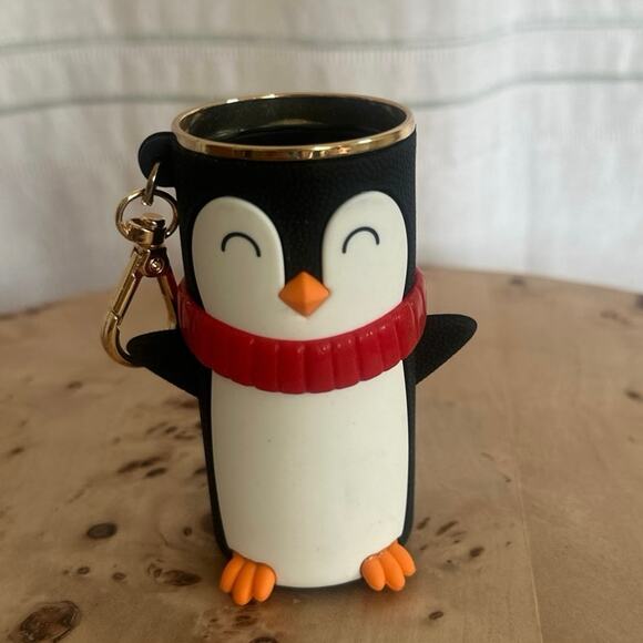 Bath & Body Works Other - Bath & Body Works Penguin Hand Sanitizer Holder – 4” Tall